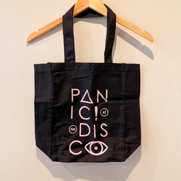 Panic! At The Disco Handbags - Panic! At The Disco VIP Tour Tote Bag
